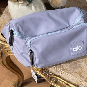 ALO Yoga Lavender Waist Bag